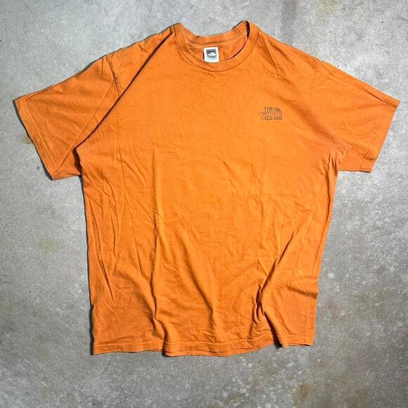 Vintage Y2K The North Face Front and Back Graphic Logo Tee Men Large Faded Shirt - Picture 1 of 3